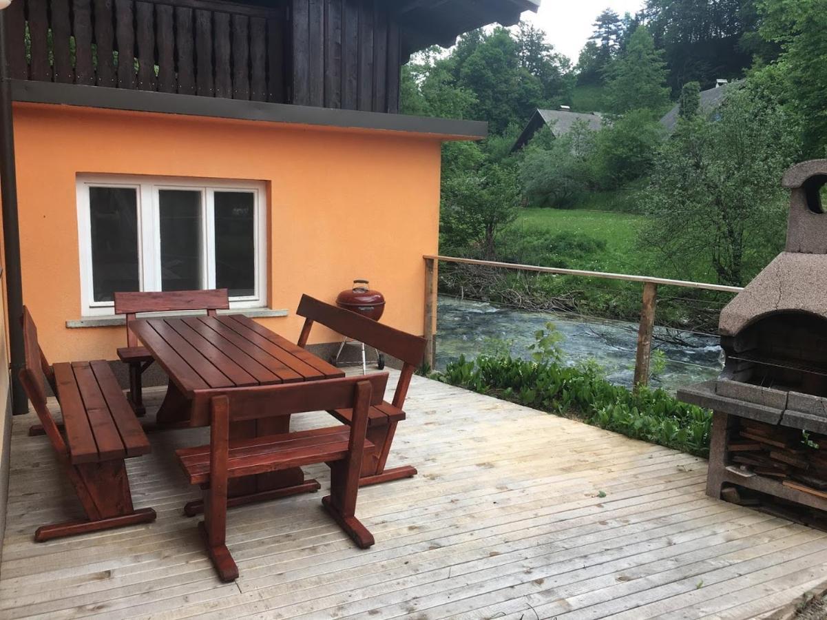House By The River Zgornje Gorje Exterior foto